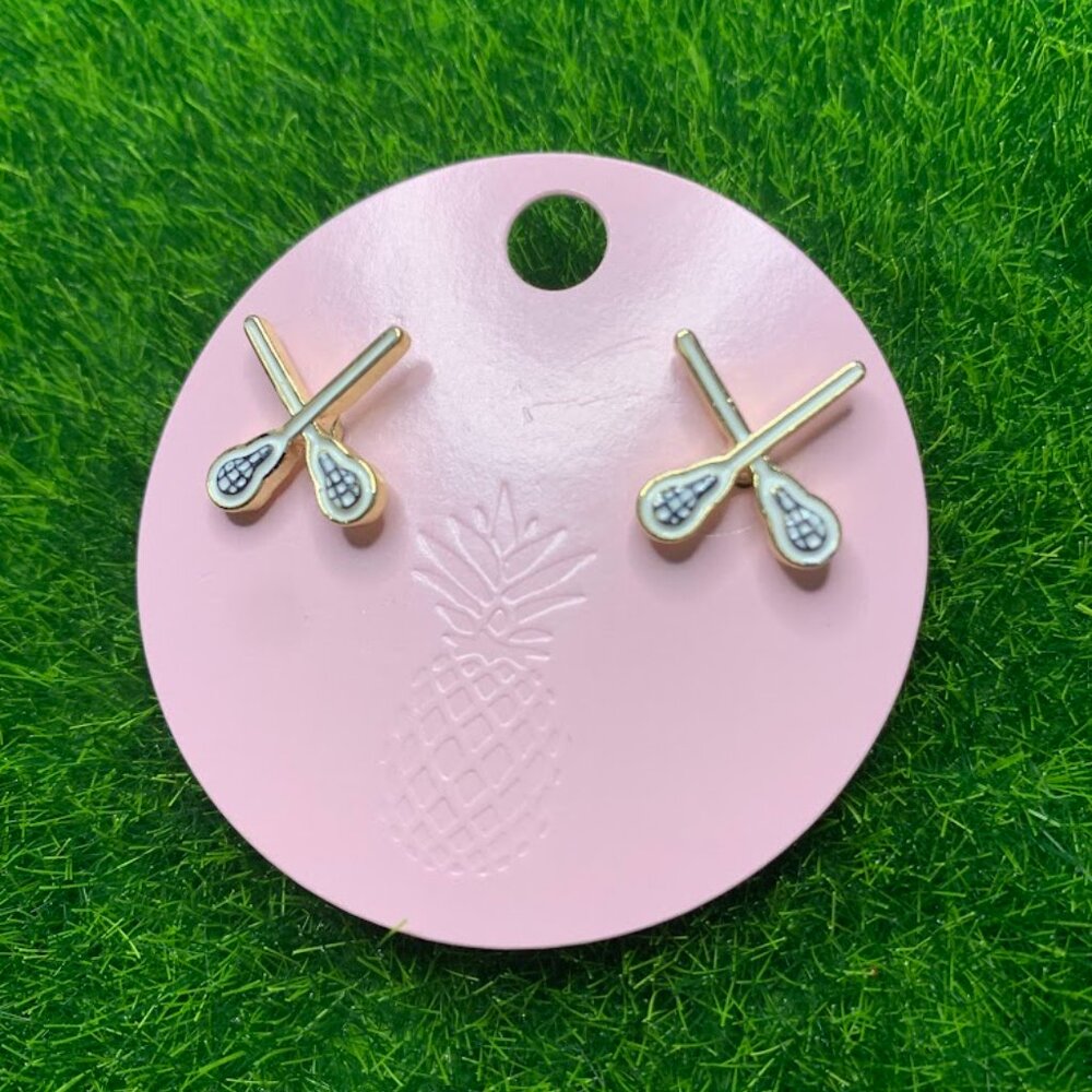 NWT Lacrosse Stick Earring